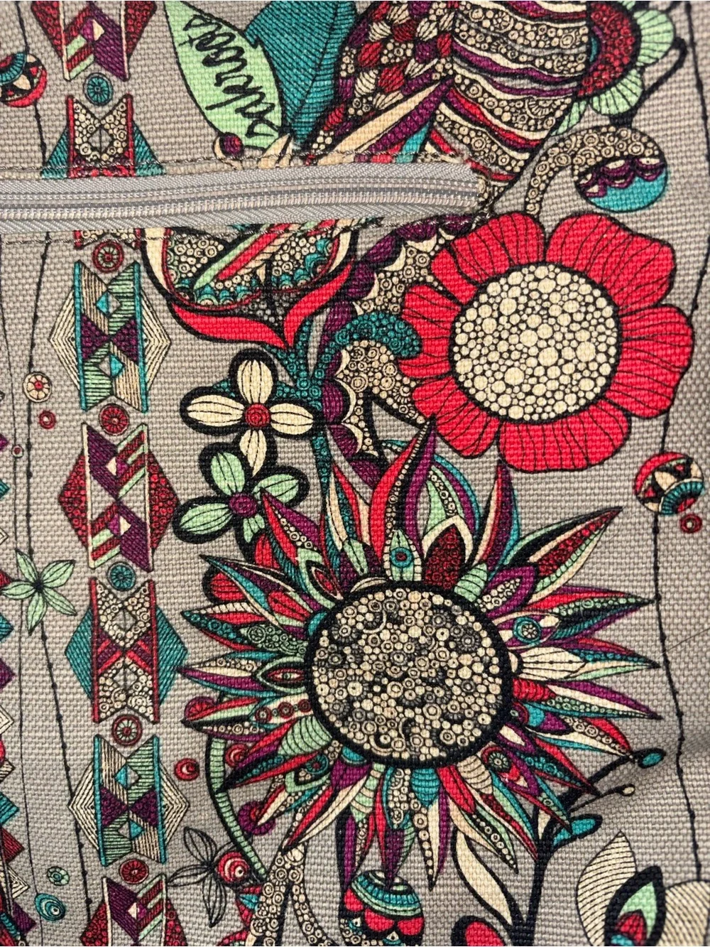Sakroots Artist Circle Spirit Desert City Tote Convertible Crossbody Bag - Picture 5 of 7